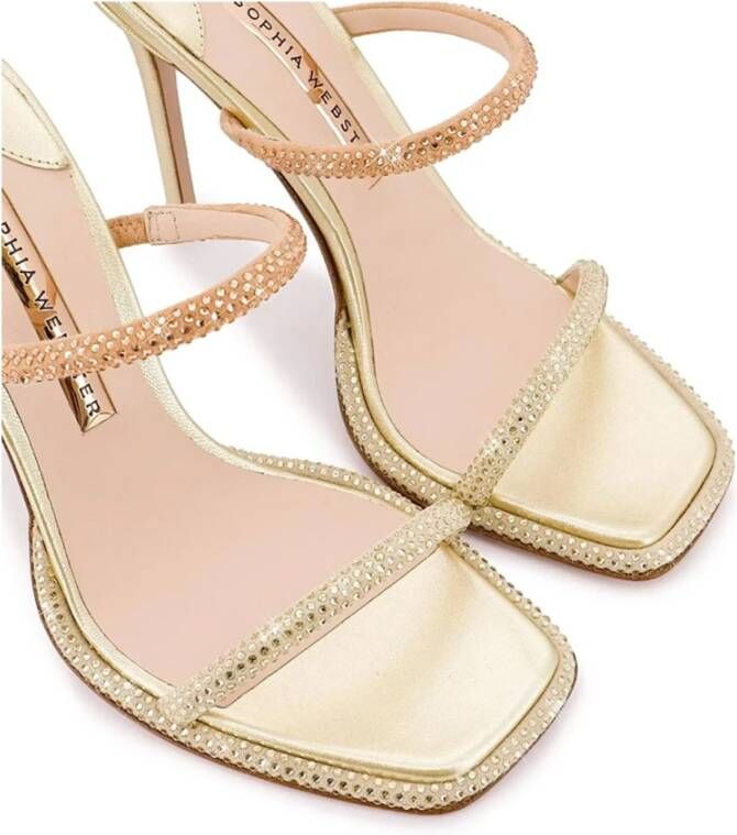 Sophia Webster Liquid Gold Sandalen Yellow Dames