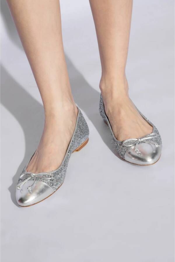 Sophia Webster Pirouette balletflats Gray Dames