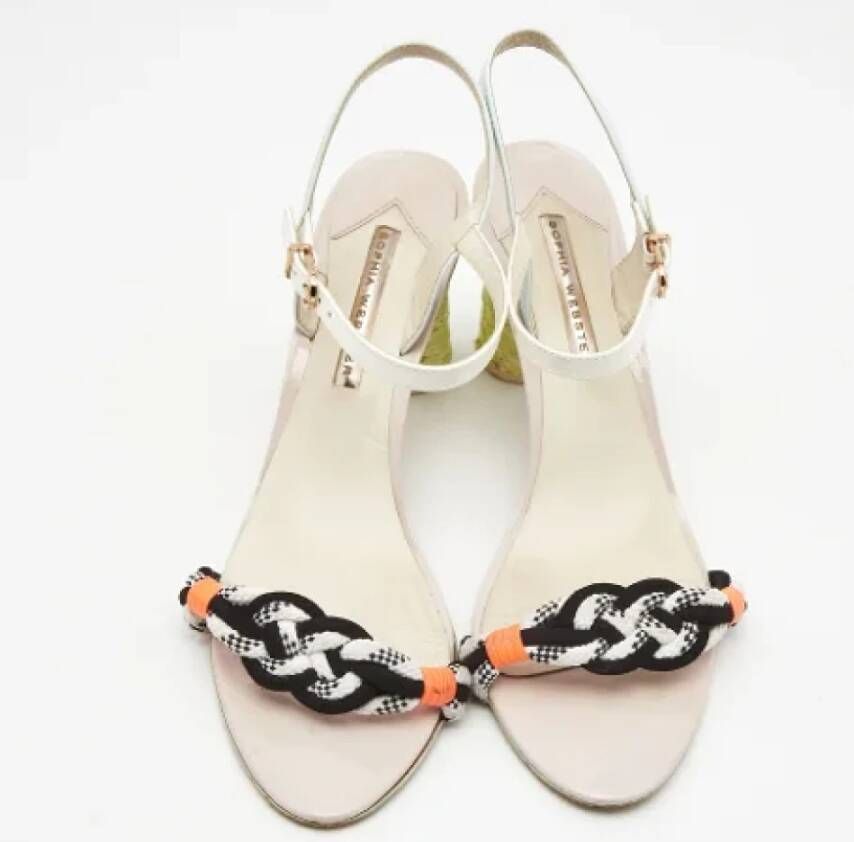 Sophia Webster Pre-owned Canvas sandals Multicolor Dames