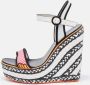 Sophia Webster Pre-owned Canvas sandals White Dames - Thumbnail 2