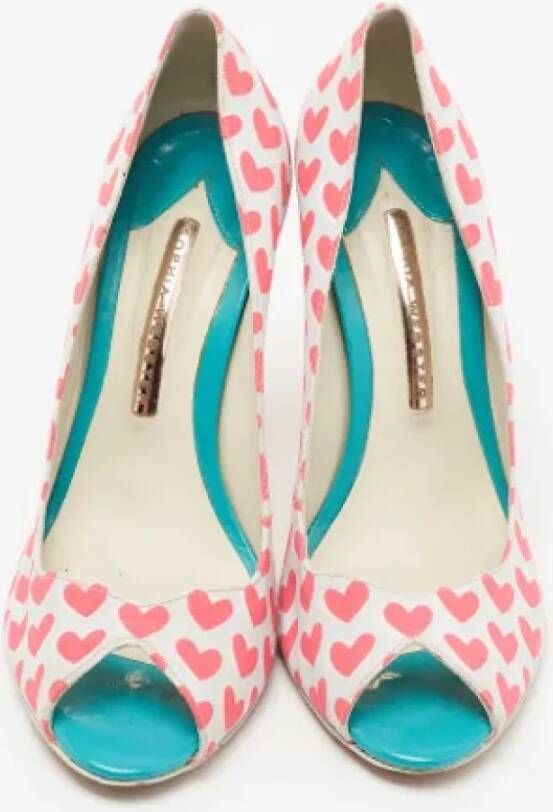 Sophia Webster Pre-owned Fabric heels Pink Dames