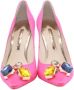 Sophia Webster Pre-owned Fabric heels Pink Dames - Thumbnail 3