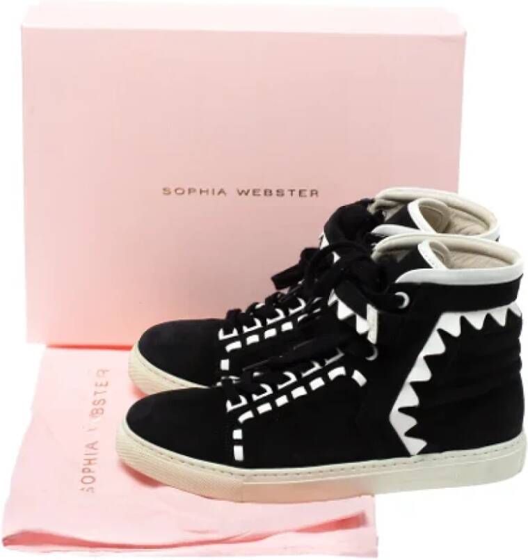 Sophia Webster Pre-owned Fabric sneakers Black Dames