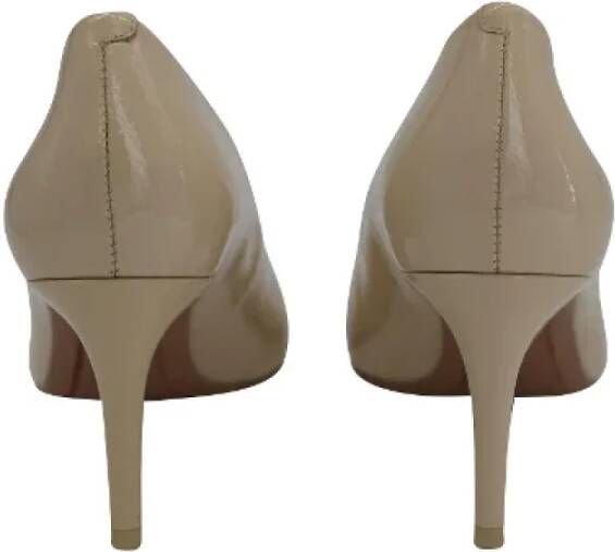 Sophia Webster Pre-owned Leather heels Beige Dames