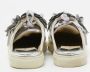 Sophia Webster Pre-owned Leather mules Gray Dames - Thumbnail 5