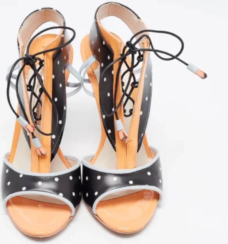 Sophia Webster Pre-owned Leather sandals Black Dames