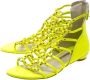 Sophia Webster Pre-owned Leather sandals Green Dames - Thumbnail 3