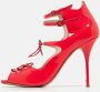 Sophia Webster Pre-owned Leather sandals Red Dames - Thumbnail 2