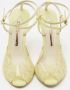 Sophia Webster Pre-owned Leather sandals Yellow Dames - Thumbnail 2