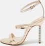 Sophia Webster Pre-owned Leather sandals Yellow Dames - Thumbnail 2