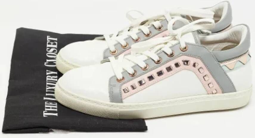 Sophia Webster Pre-owned Leather sneakers White Dames