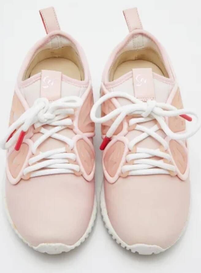 Sophia Webster Pre-owned Rubber sneakers Pink Dames