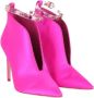 Sophia Webster Pre-owned Satin boots Pink Dames - Thumbnail 2