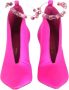 Sophia Webster Pre-owned Satin boots Pink Dames - Thumbnail 3