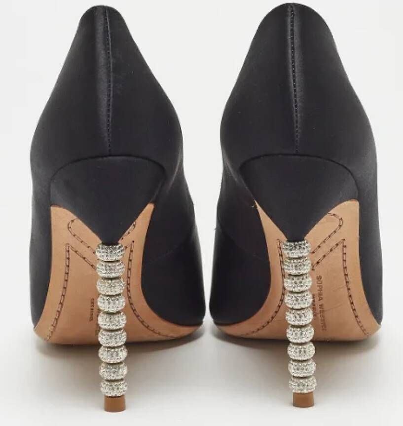 Sophia Webster Pre-owned Satin heels Black Dames