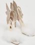 Sophia Webster Pre-owned Satin sandals Yellow Dames - Thumbnail 4