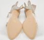 Sophia Webster Pre-owned Satin sandals Yellow Dames - Thumbnail 6