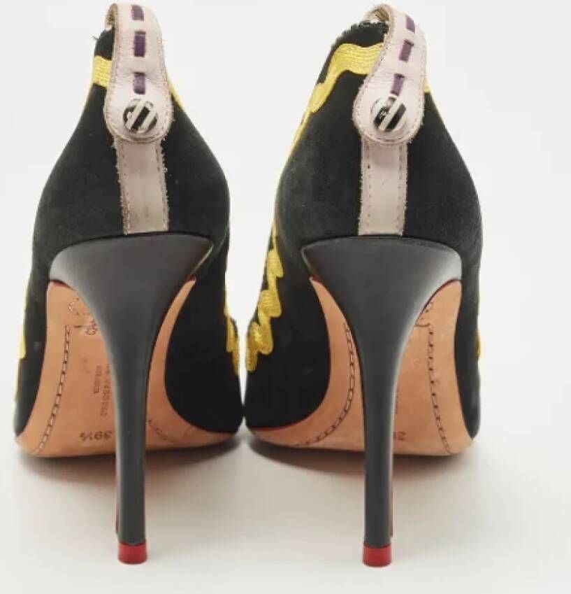 Sophia Webster Pre-owned Suede heels Black Dames