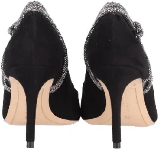 Sophia Webster Pre-owned Suede heels Black Dames