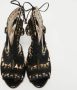 Sophia Webster Pre-owned Suede sandals Black Dames - Thumbnail 3