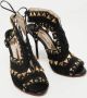 Sophia Webster Pre-owned Suede sandals Black Dames - Thumbnail 4