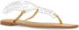 Sophia Webster Talulah flip-flops White Dames - Thumbnail 4