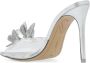 Sophia Webster Zilveren Stiletto Sandalen met Kristallen Vlinders Gray Dames - Thumbnail 8