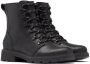 Sorel Zwarte Lennox Enkellaarzen Black Dames - Thumbnail 10