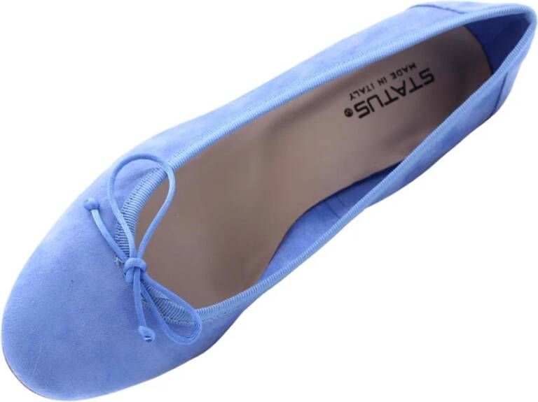 Status Stijlvolle Ballerina Flats Blue Dames