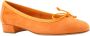 Status Stijlvolle Ballerina Flats voor Moderne Vrouwen Orange Dames - Thumbnail 3