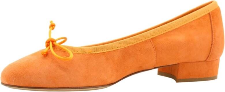 Status Stijlvolle Ballerina Flats voor Moderne Vrouwen Orange Dames