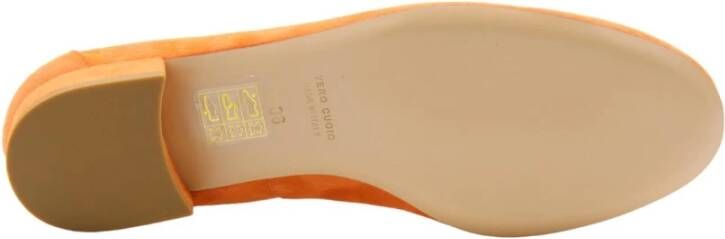 Status Stijlvolle Ballerina Flats voor Moderne Vrouwen Orange Dames