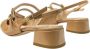 Status Lakleren Sandalen met Enkelbanden Brown Dames - Thumbnail 2