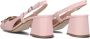 Stefano Lauran Ballerina's Dames Damesschoenen Leer S3233 Oud roze - Thumbnail 3