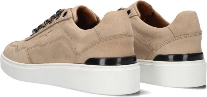 Stefano Lauran Beige Heren Sneakers Lj2502 Stijlvol Comfort