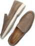 Stefano Lauran Instappers Heren Instapschoenen Herenschoenen Suède S3267 Beige - Thumbnail 5