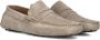 Stefano Lauran Instappers Heren Instapschoenen Herenschoenen Suède S3268 Beige - Thumbnail 2