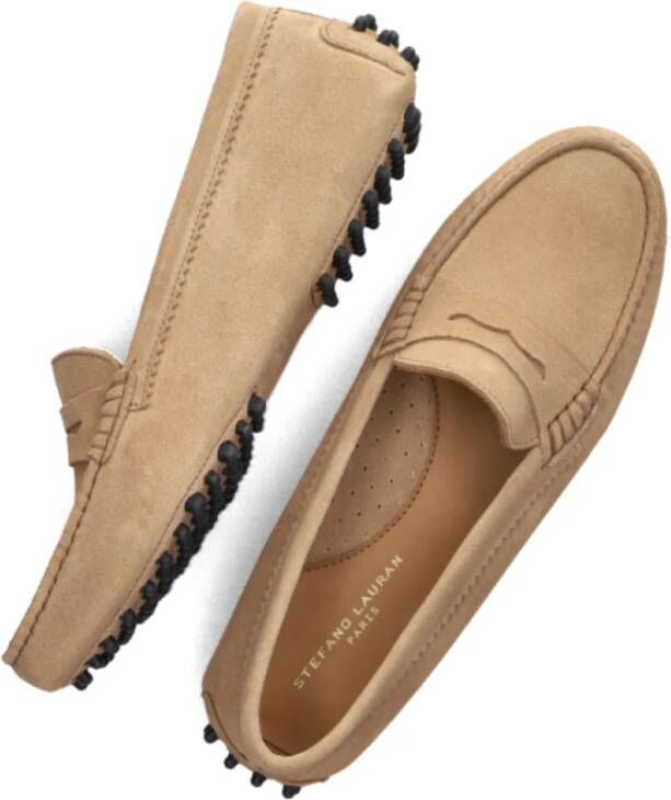 Stefano Lauran Beige Moccasins Beige Dames