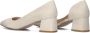 Stefano Lauran Dames Pumps Damesschoenen Suède Geen hoogte cm S3261 Beige - Thumbnail 3