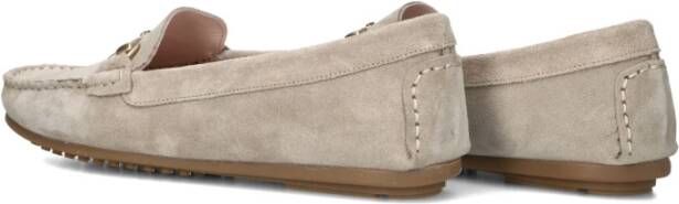 Stefano Lauran Beige Suède Mocassins