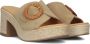 STEFANO LAURAN Muiltjes Dames Sue Slipper Met Gesp Th Maat: 41 Materiaal: Suède Kleur: Beige - Thumbnail 2