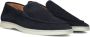 Stefano Lauran Instappers Heren Instapschoenen Herenschoenen Suède S3267 Blauw - Thumbnail 2