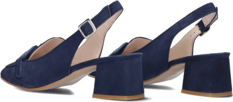 Stefano Lauran Blauwe Pumps Blue Dames