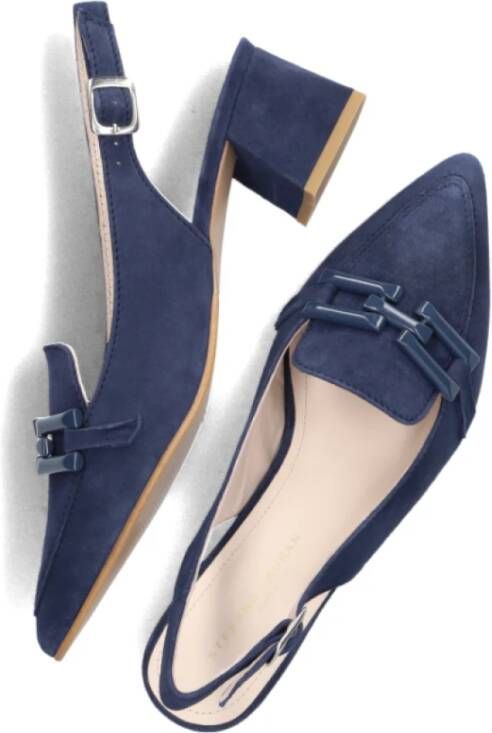 Stefano Lauran Blauwe Pumps Blue Dames