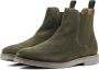 Stefano Lauran Chelsea boots Heren Boots Laarzen Herenschoenen Suède S3075 Groen - Thumbnail 2