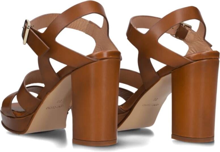 Stefano Lauran Bruine Sandalen Brown Dames