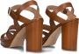 STEFANO LAURAN Sandalen Dames 508-20p Maat: 41 Materiaal: Leer Kleur: Bruin - Thumbnail 3