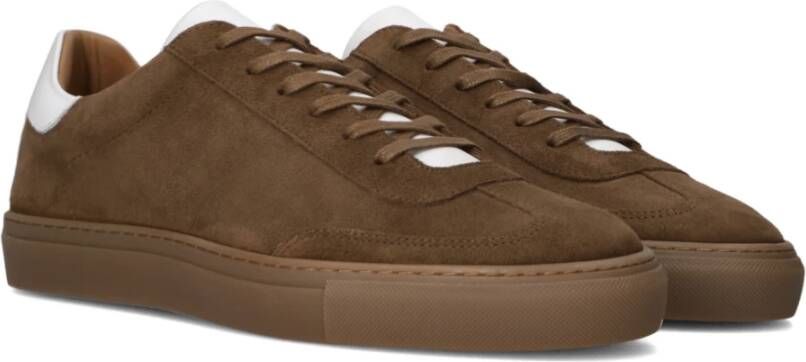 Stefano Lauran Bruine Sneakers Brown Heren