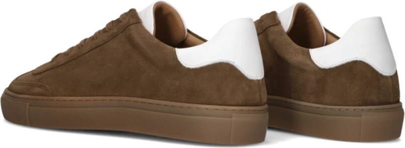 Stefano Lauran Bruine Sneakers Brown Heren