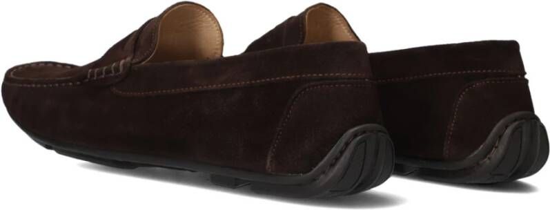 Stefano Lauran Beige Suède Loafers voor Heren